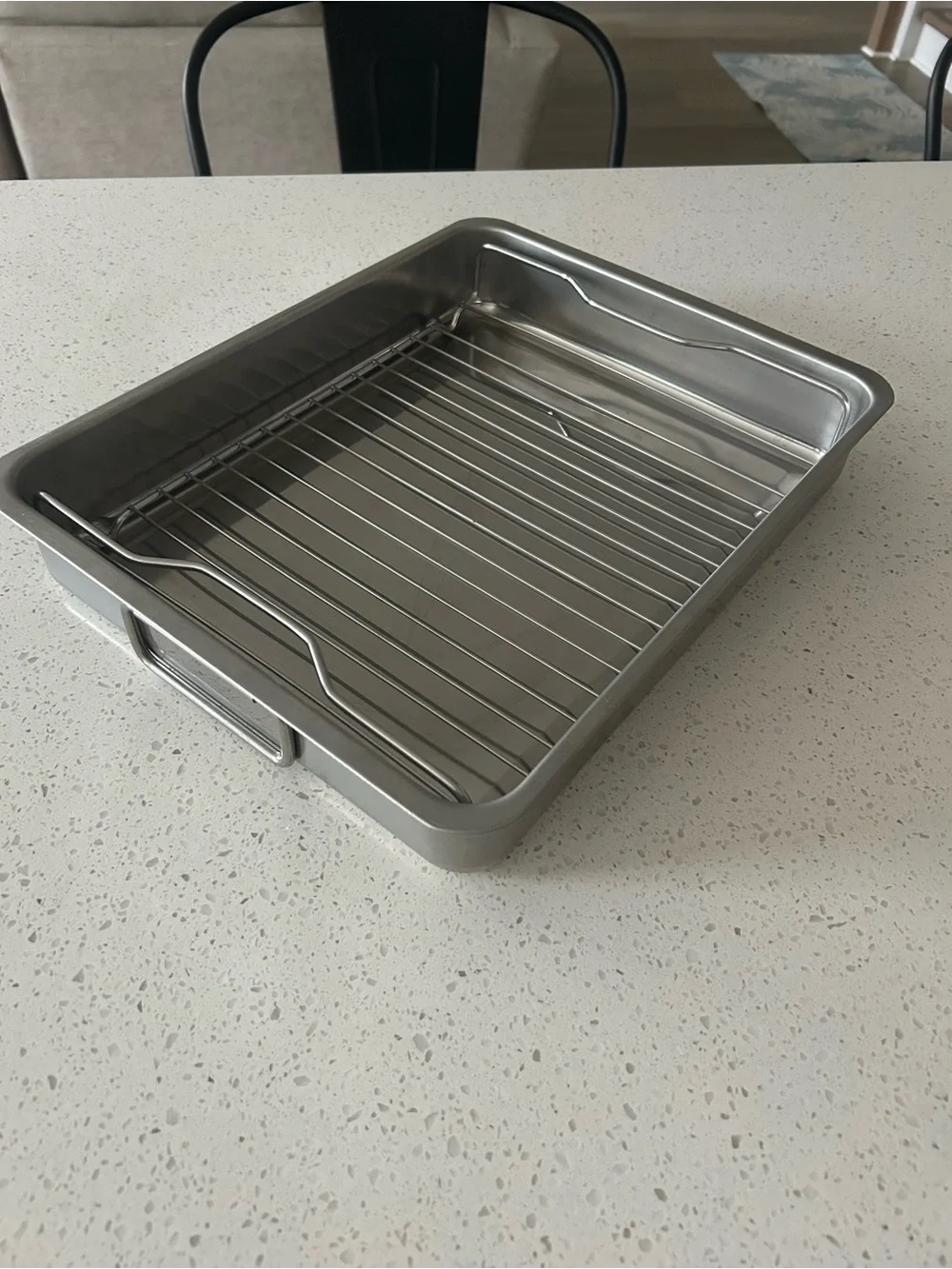 IKEA Stainless Roasting Pan with Removable Rack
